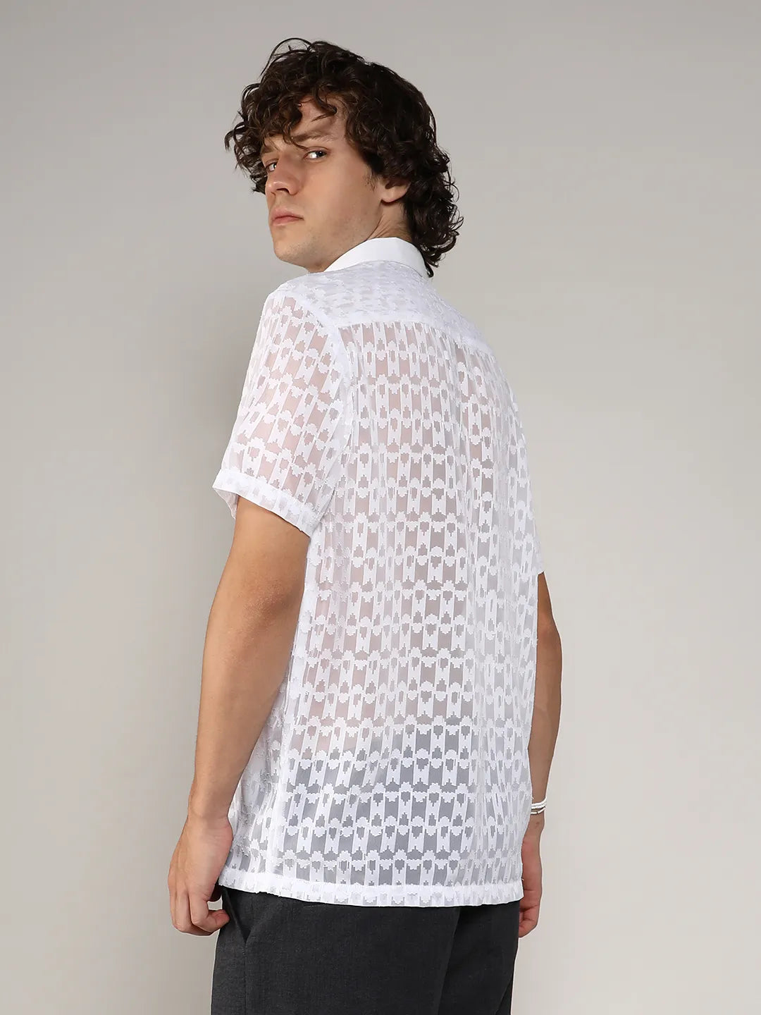Self-Design Block Shirt