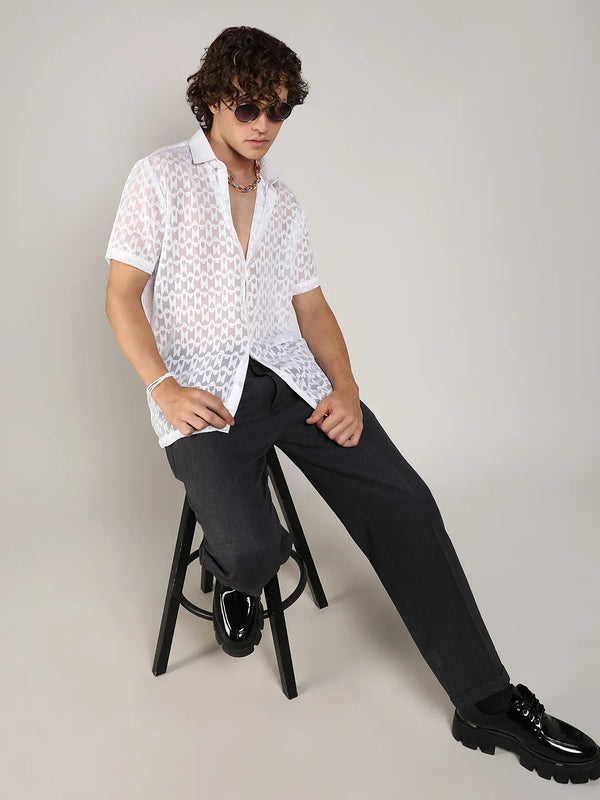 Self-Design Block Shirt