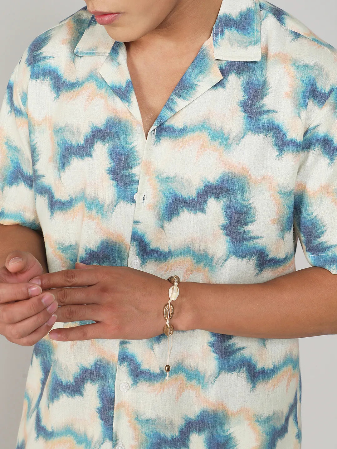 Ombre Lined Shirt