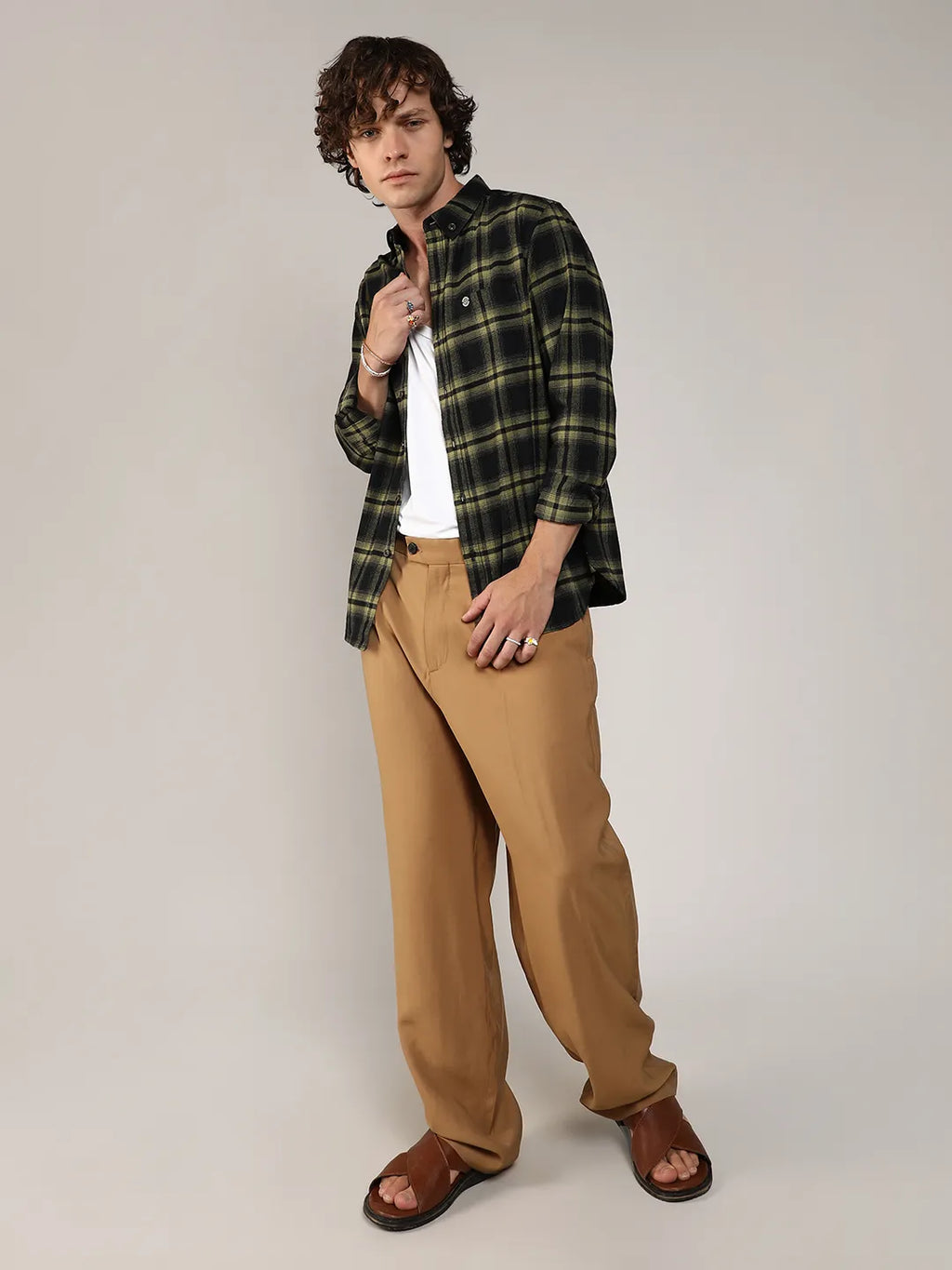 Brushed Buffalo Check Shirt