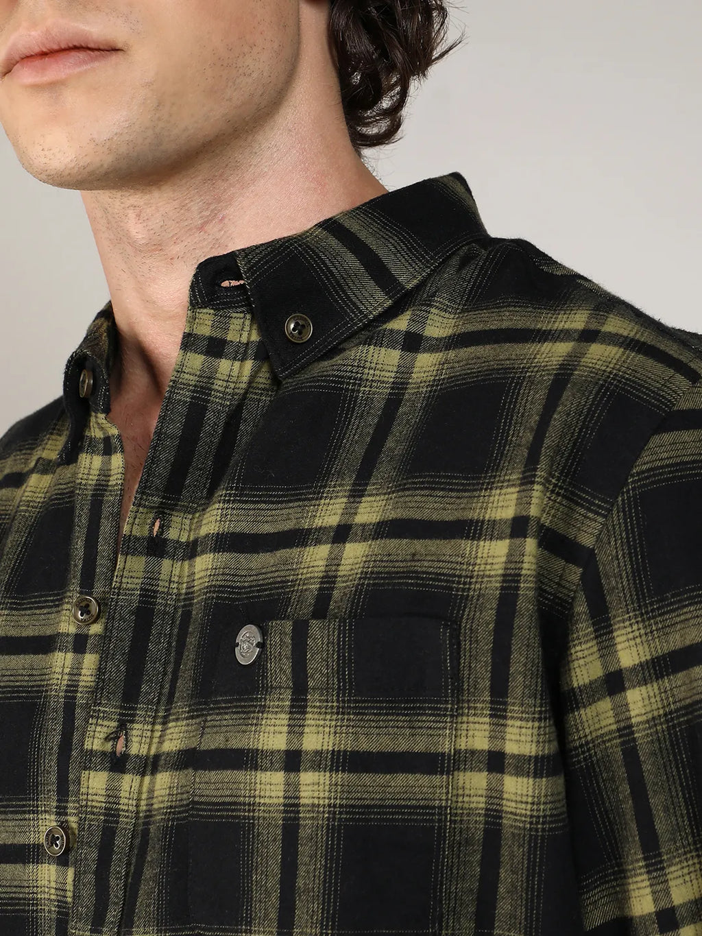Brushed Buffalo Check Shirt