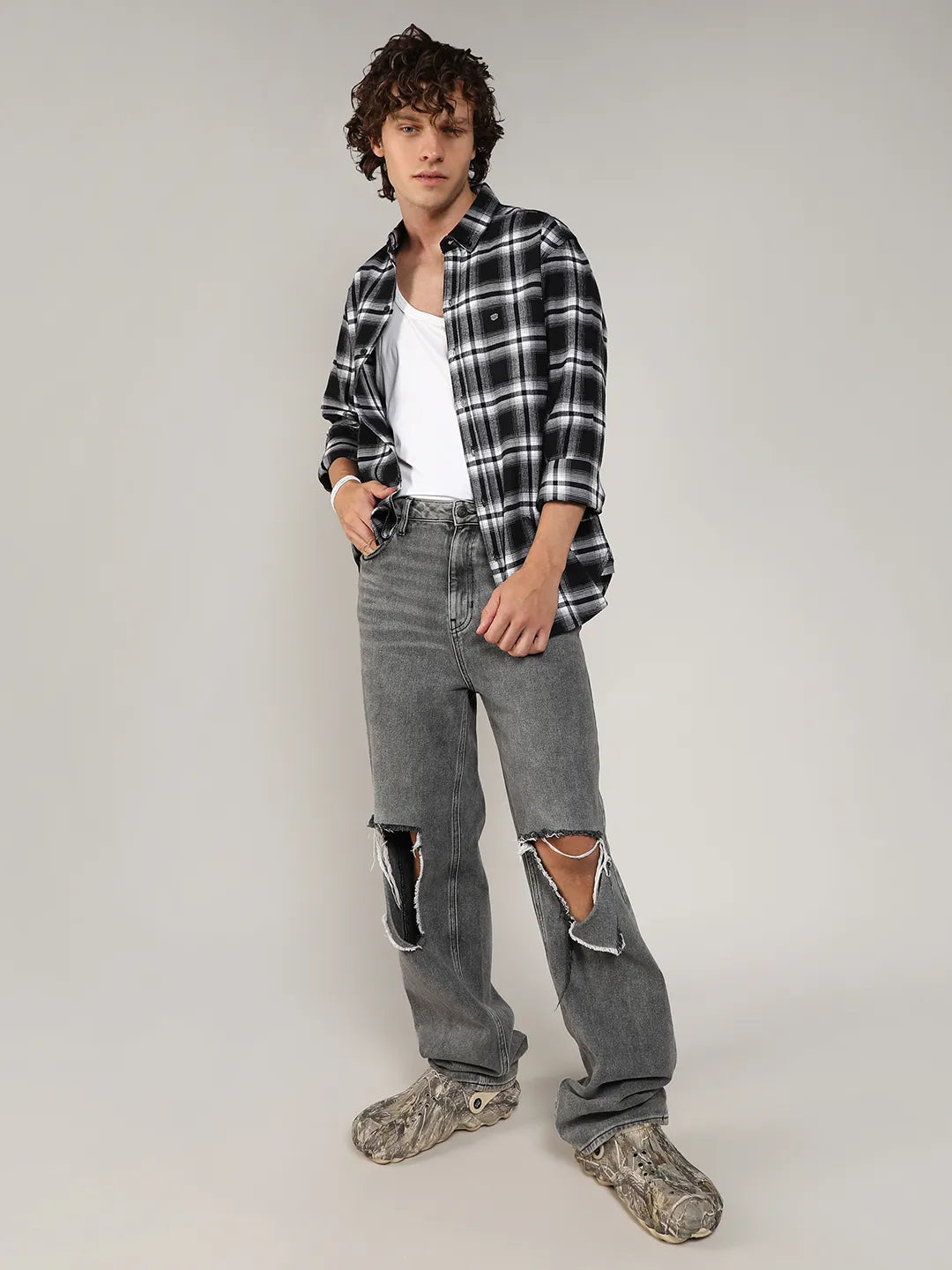 Brushed Buffalo Check Shirt