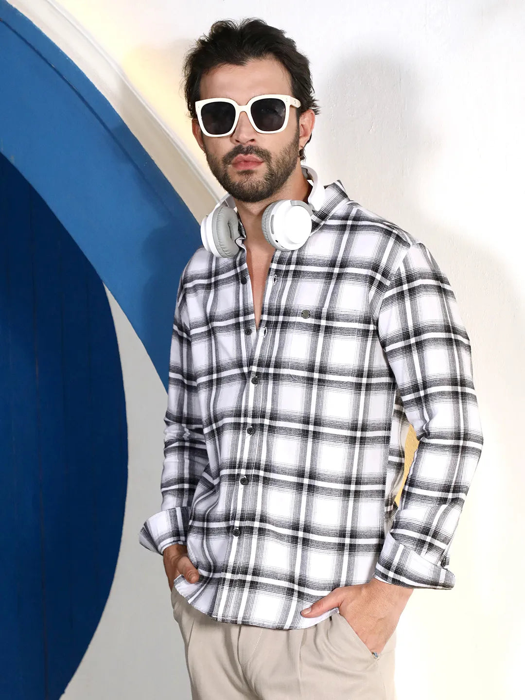 Brushed Buffalo Check Shirt