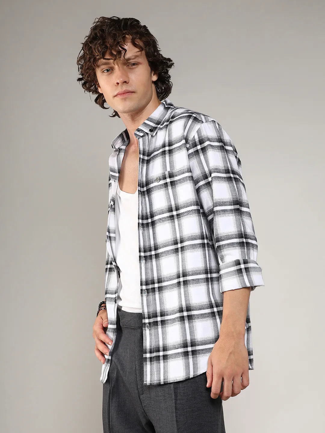 Brushed Buffalo Check Shirt