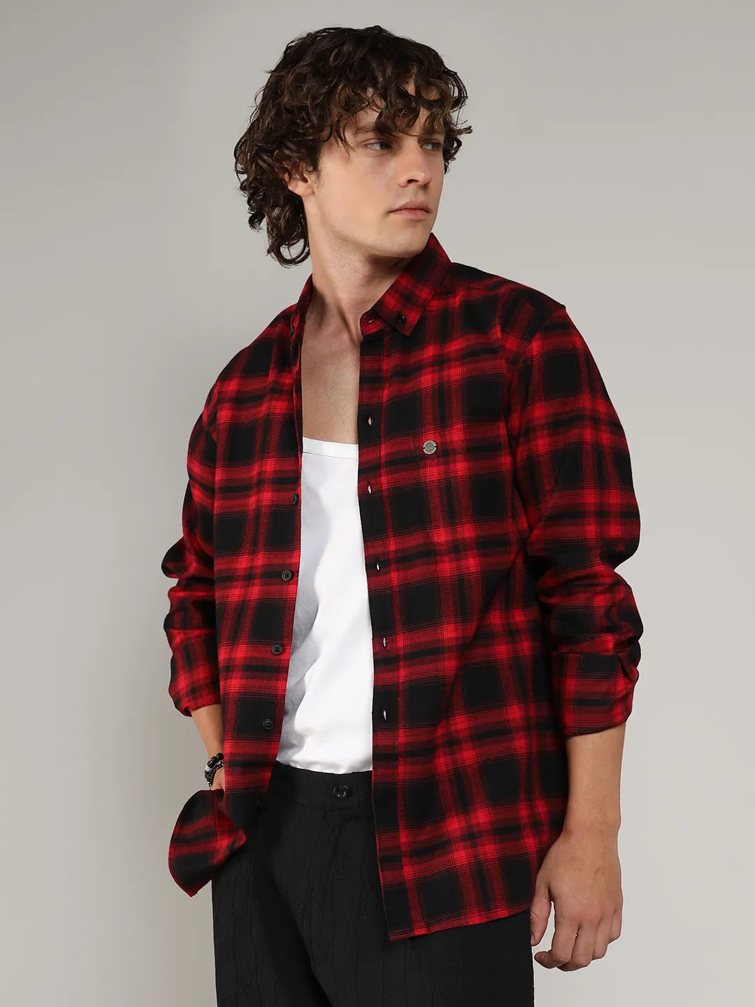 Brushed Buffalo Check Shirt