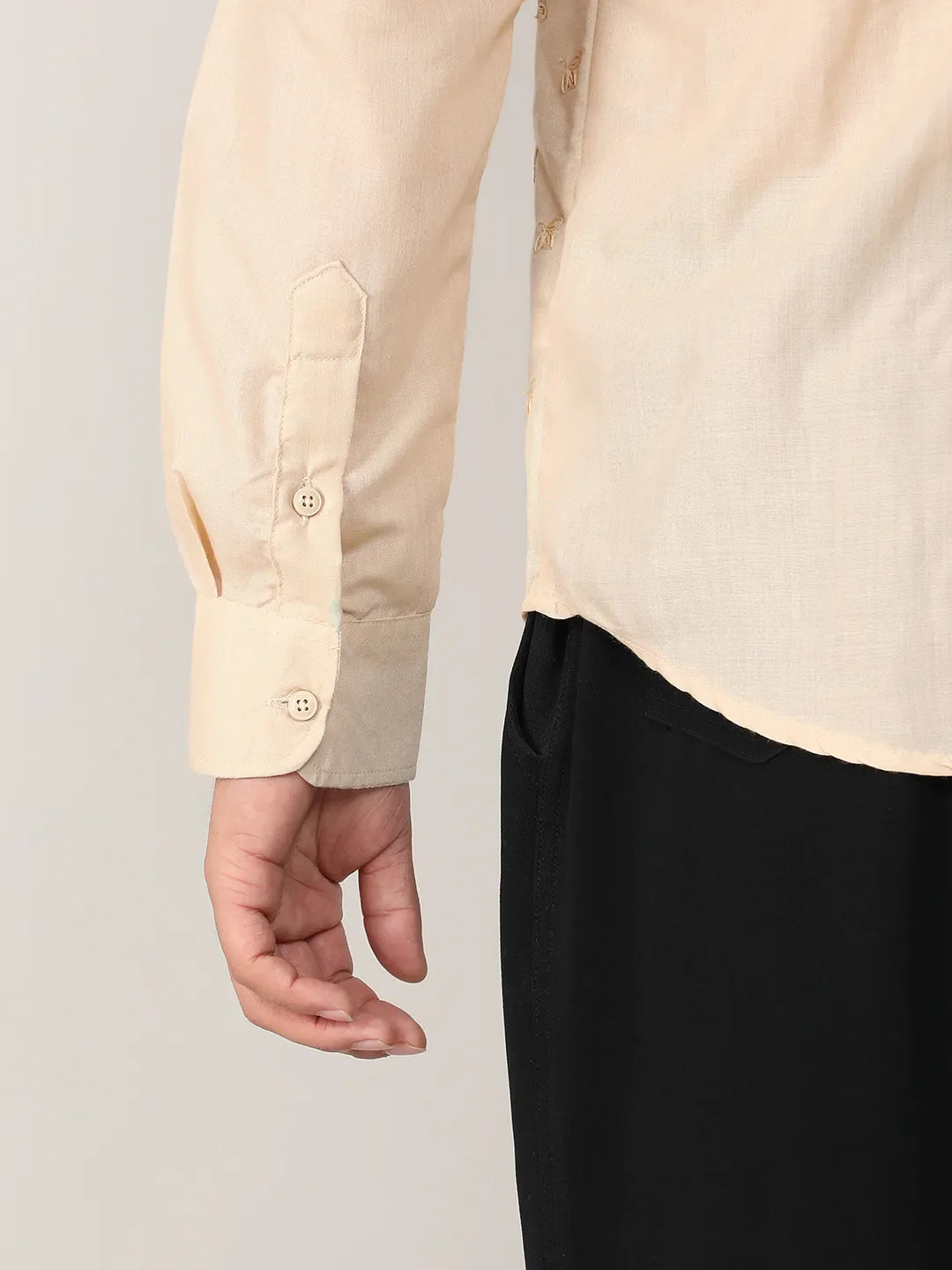 Embroidered Flora Shirt