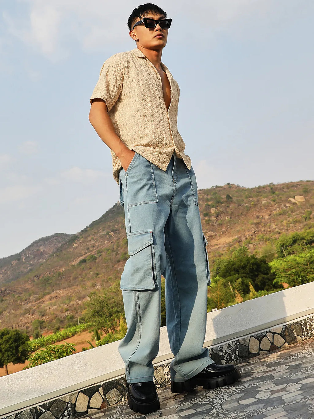 Embroidered Flora Shirt