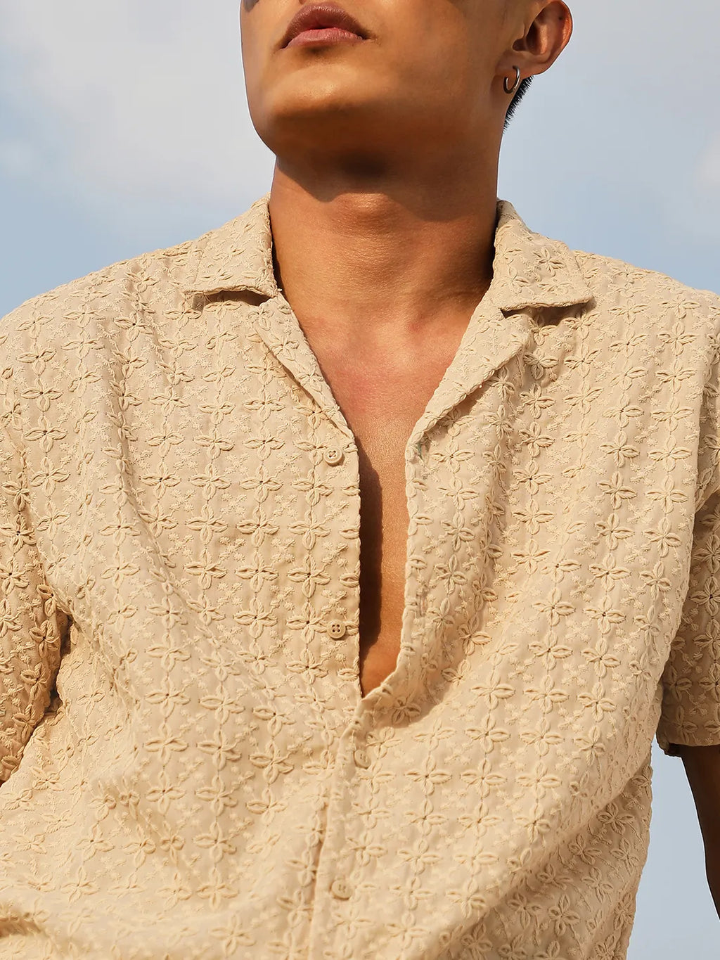 Embroidered Flora Shirt