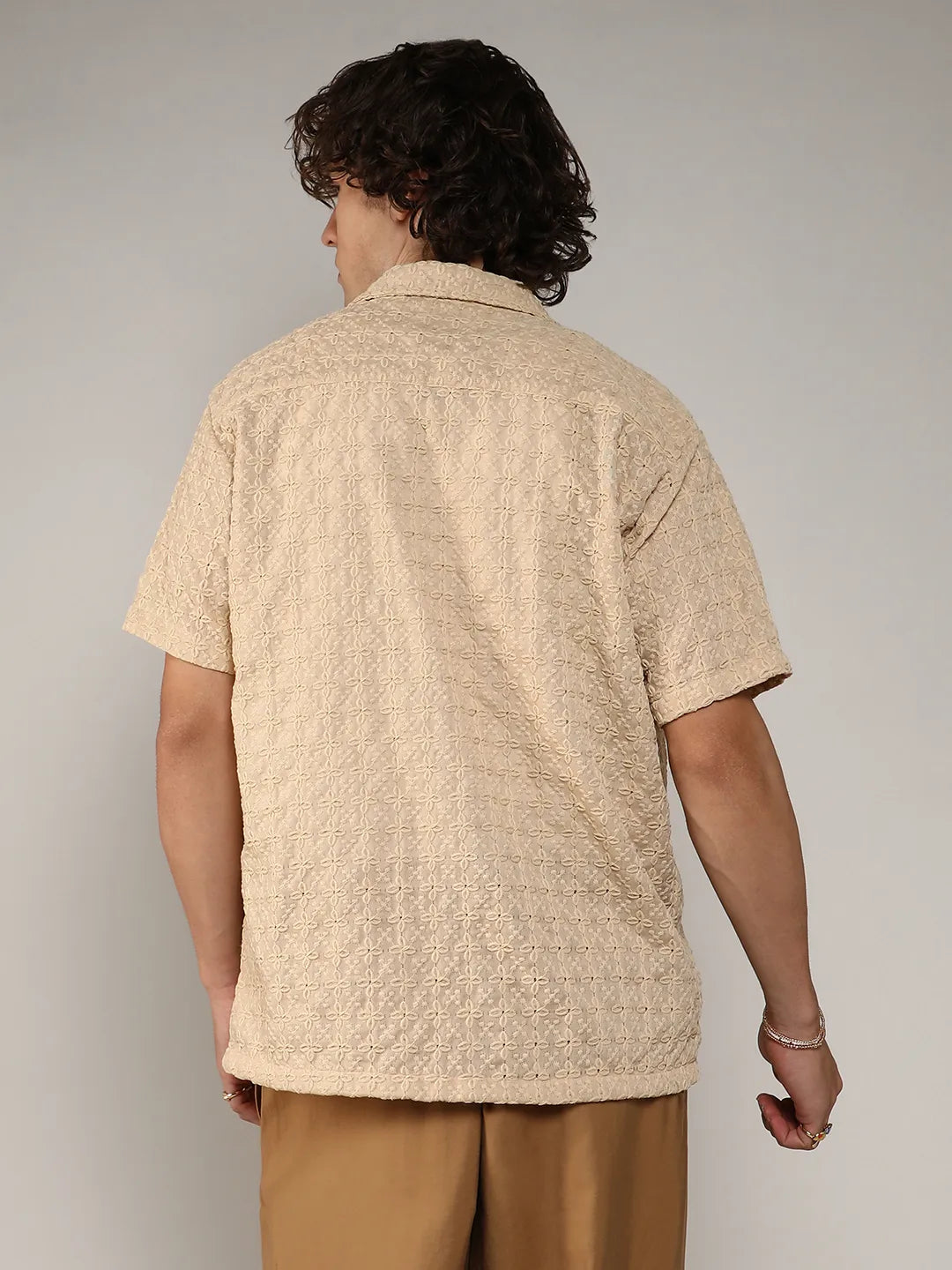 Embroidered Flora Shirt