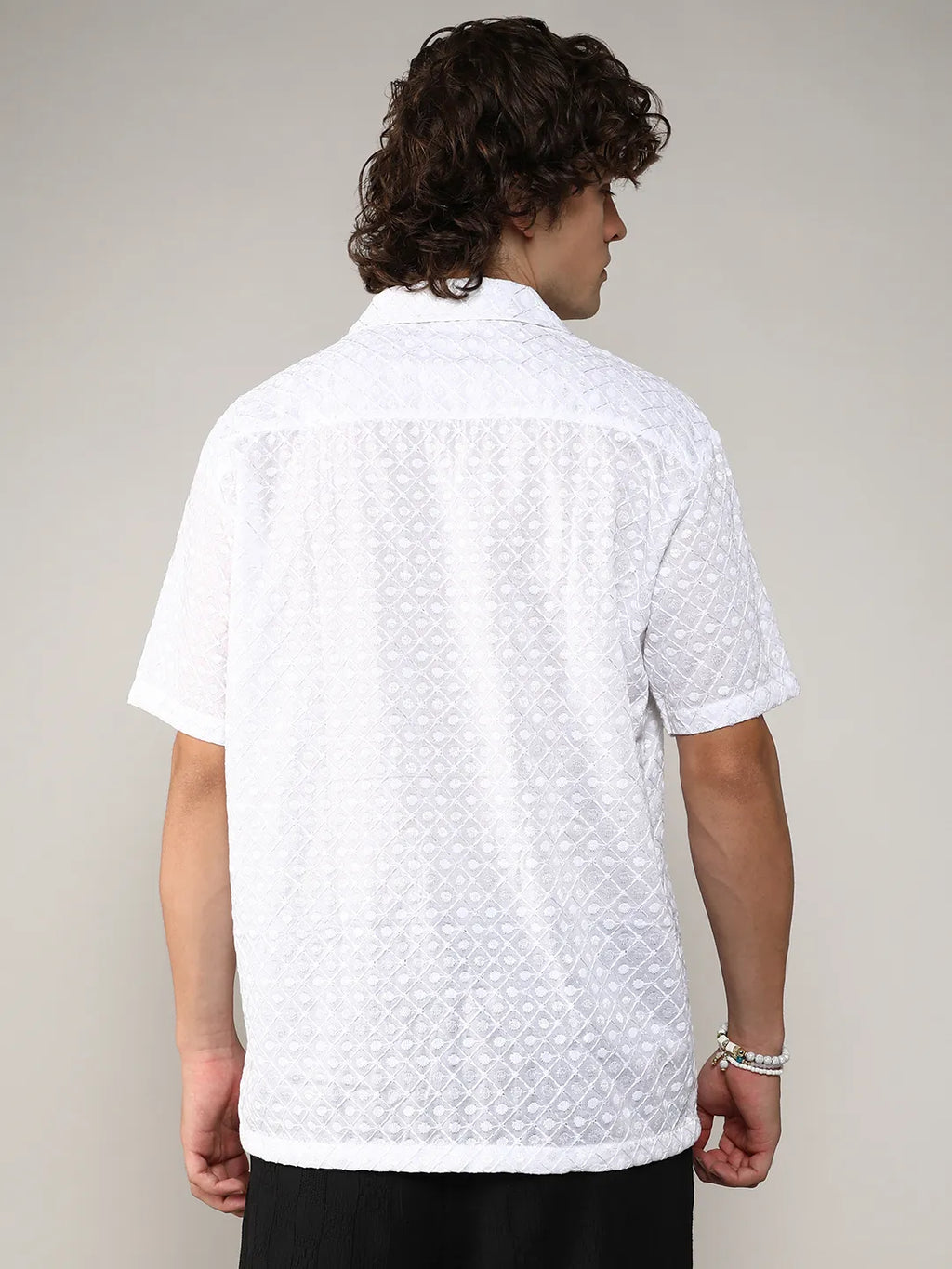 Embroidered Circular Shirt