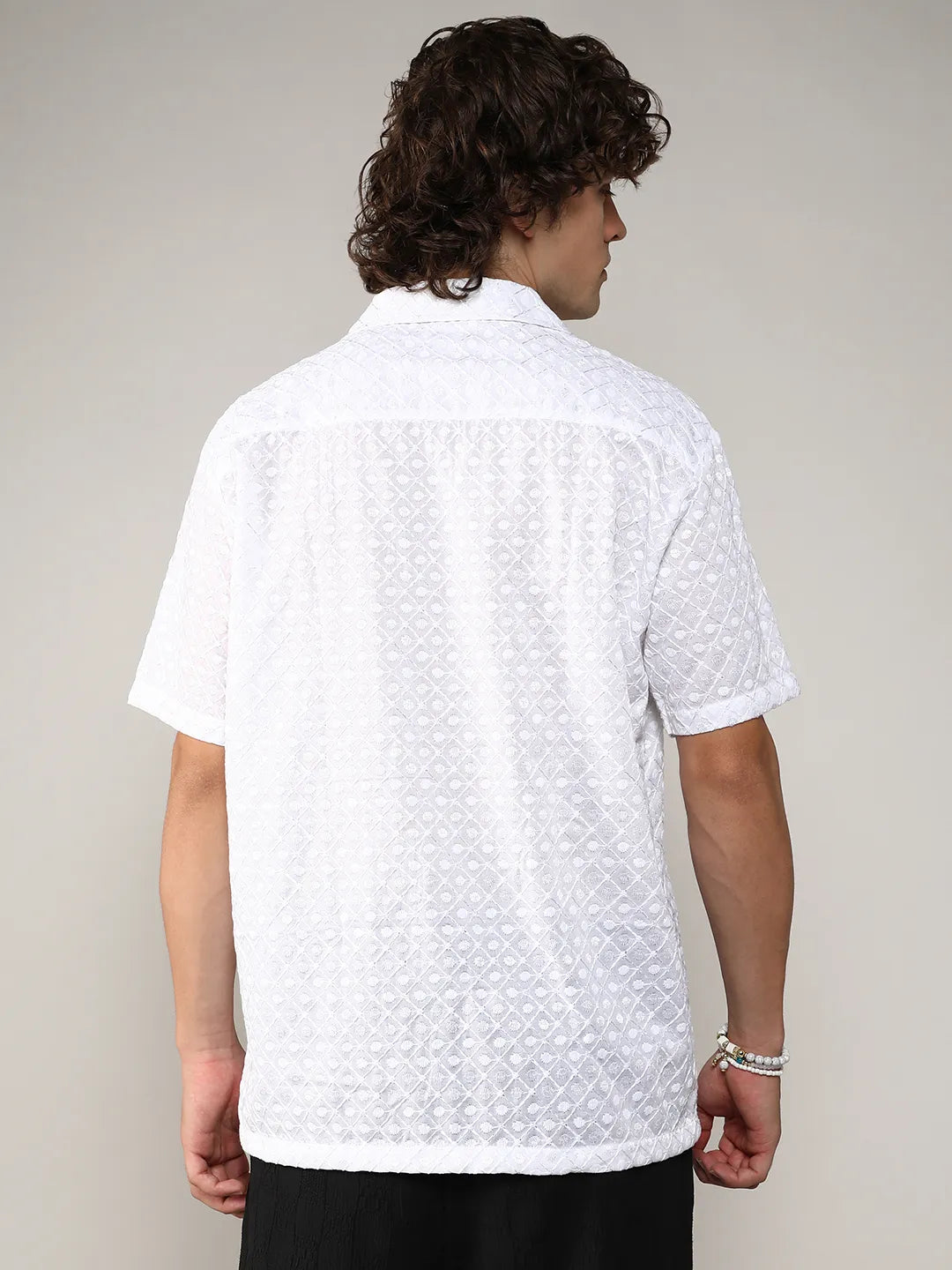 Embroidered Circular Shirt