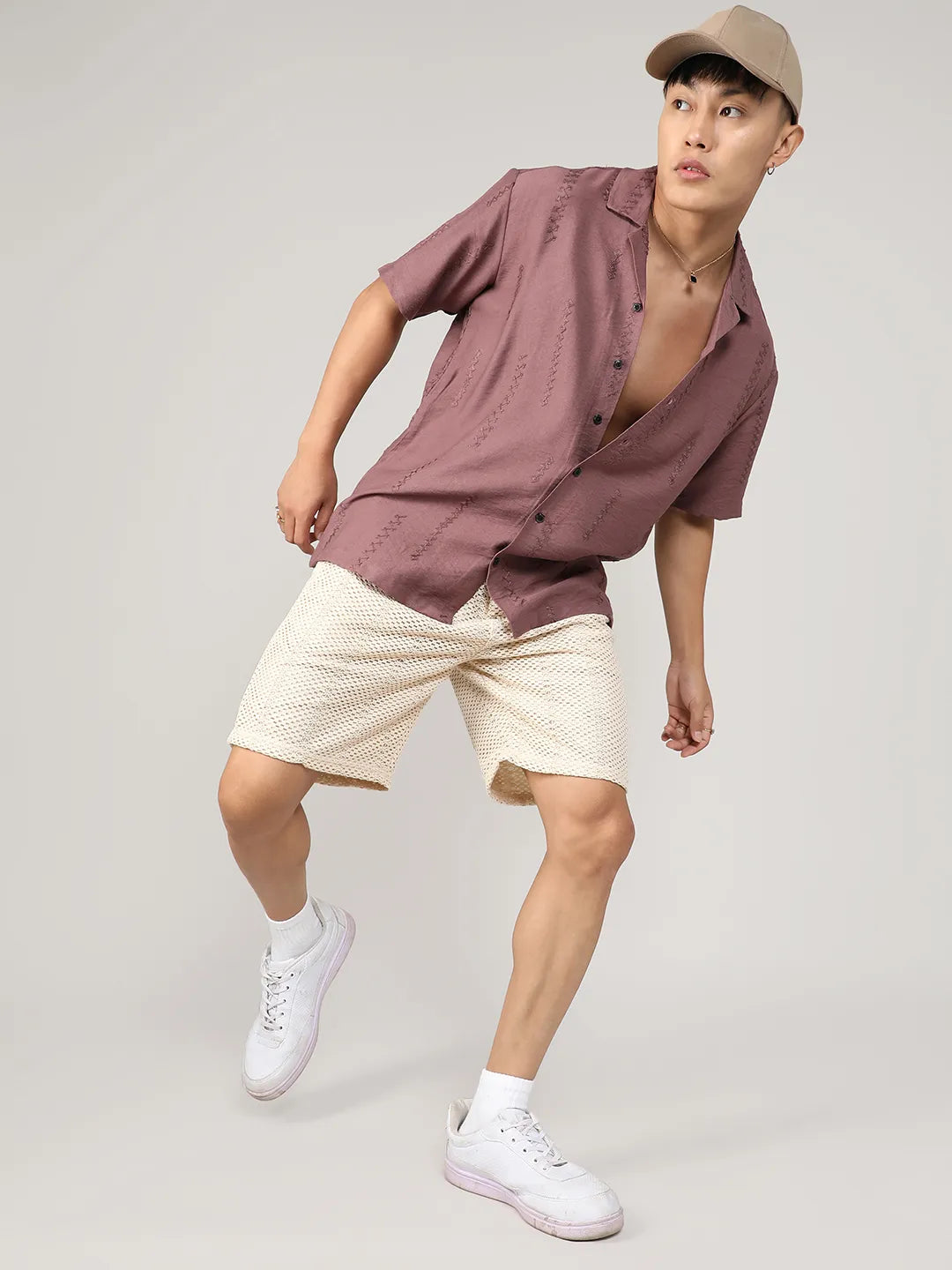 Embroidered Twist Shirt