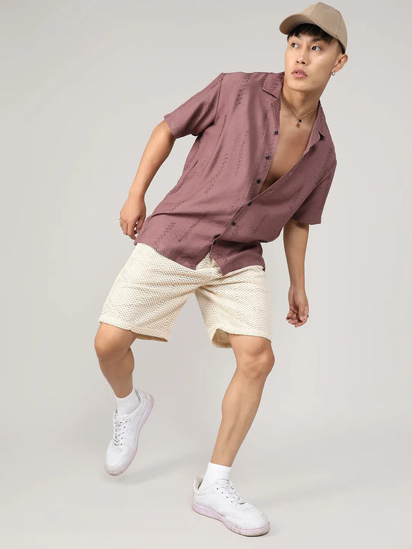 Embroidered Twist Shirt