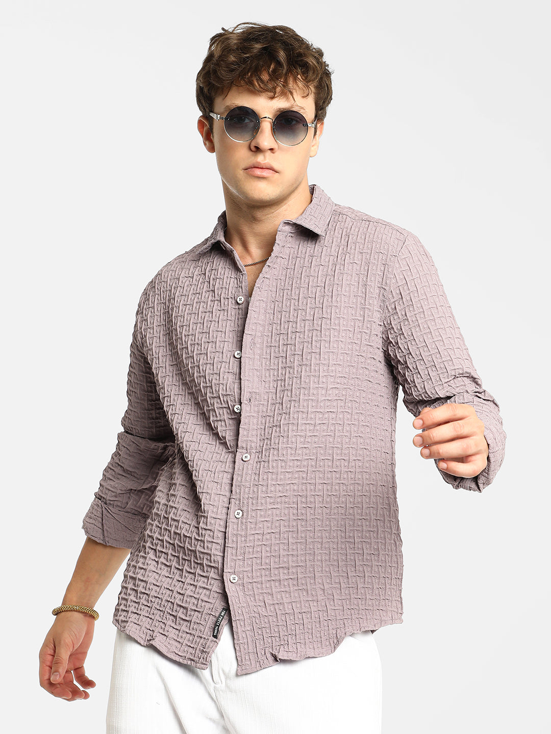 Textured Weave Shirt