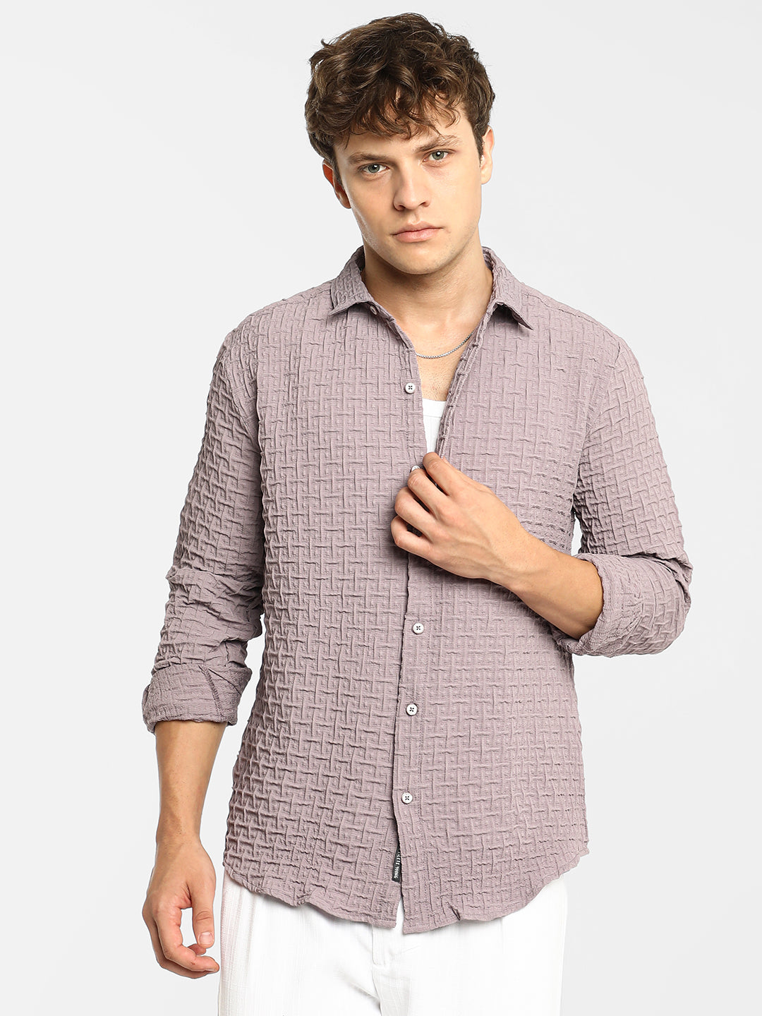 Textured Weave Shirt