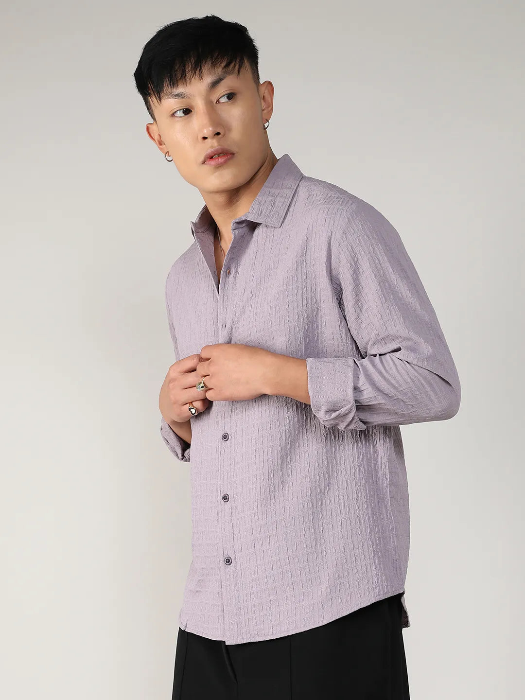 Textured Weave Shirt