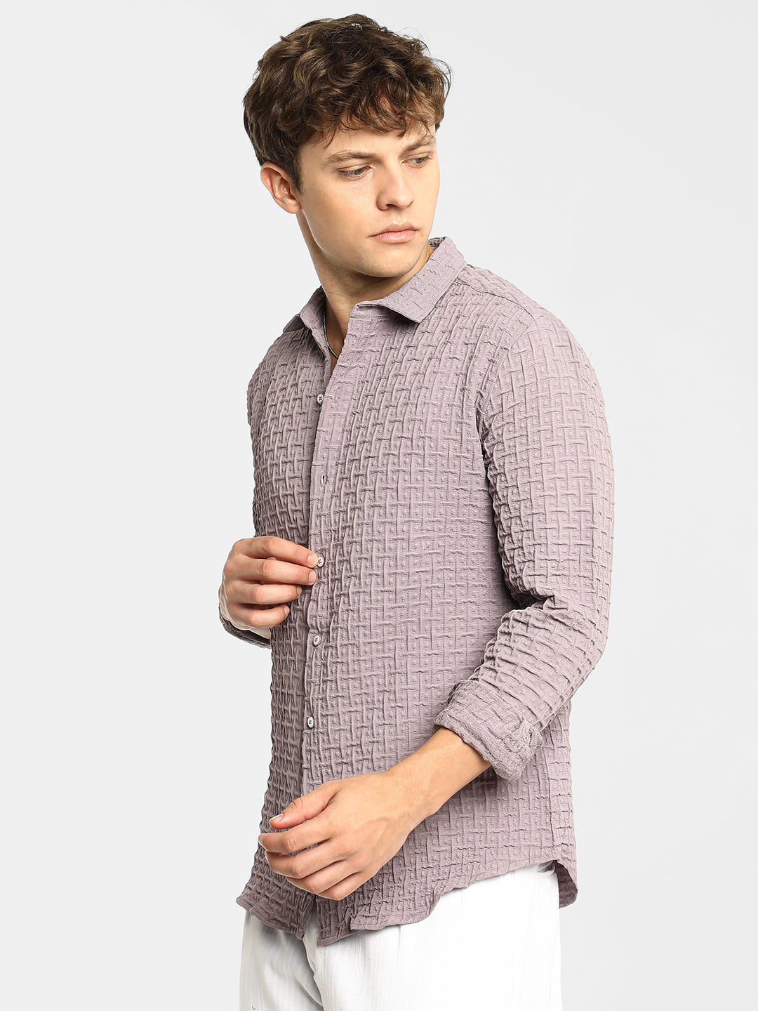 Textured Weave Shirt