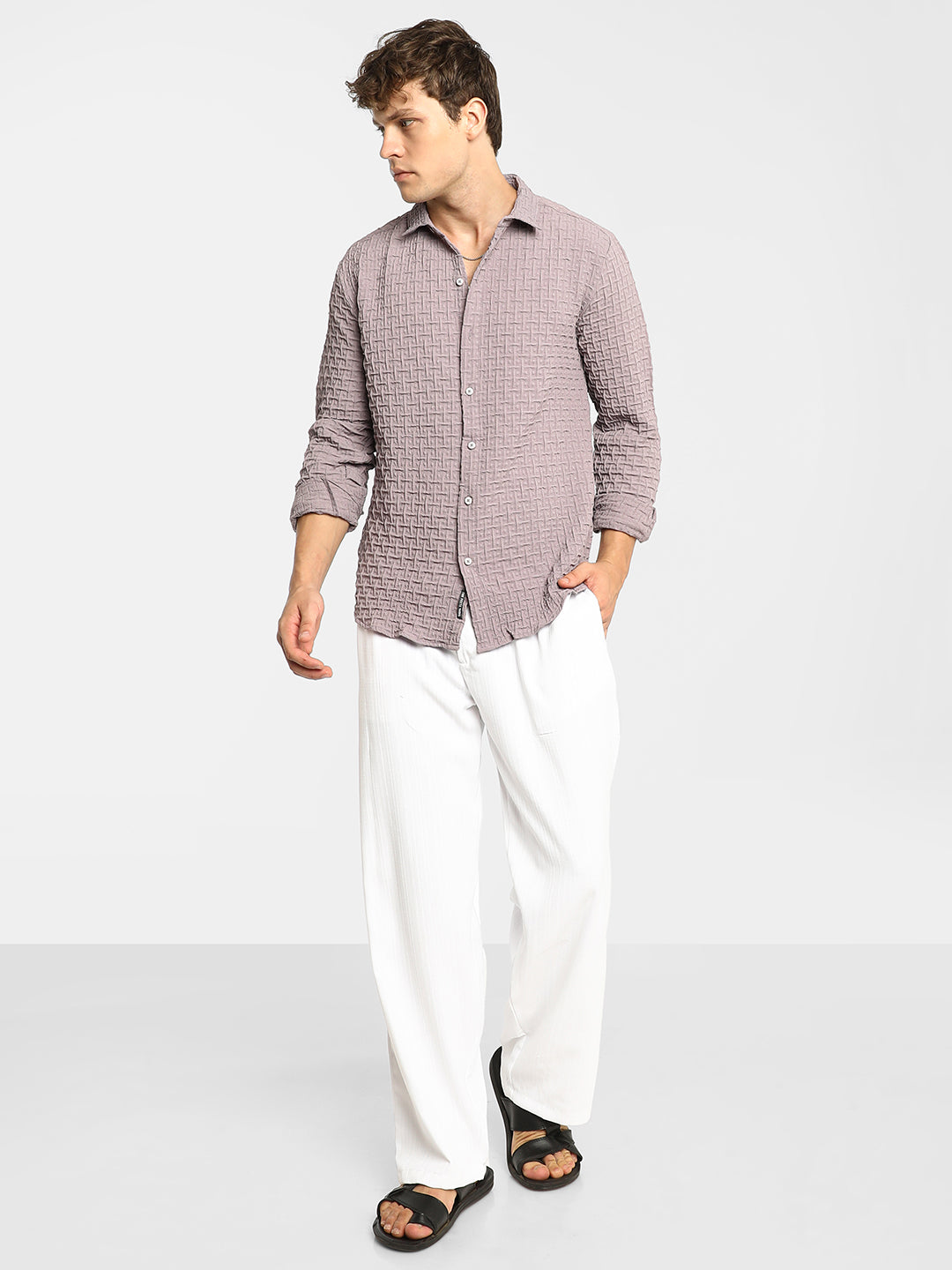 Textured Weave Shirt