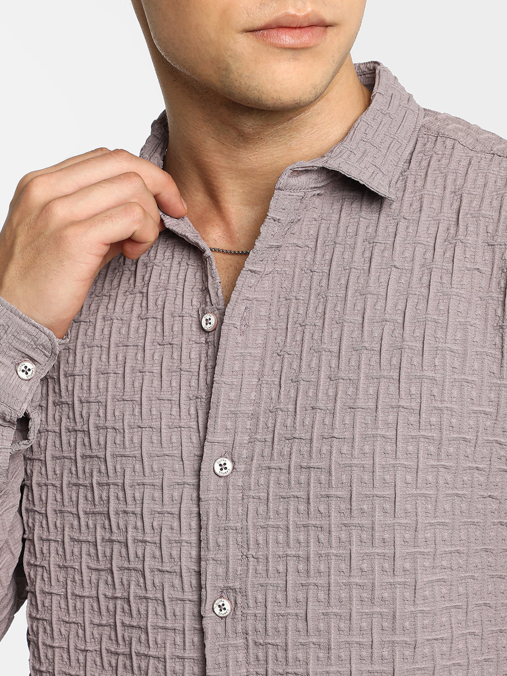 Textured Weave Shirt