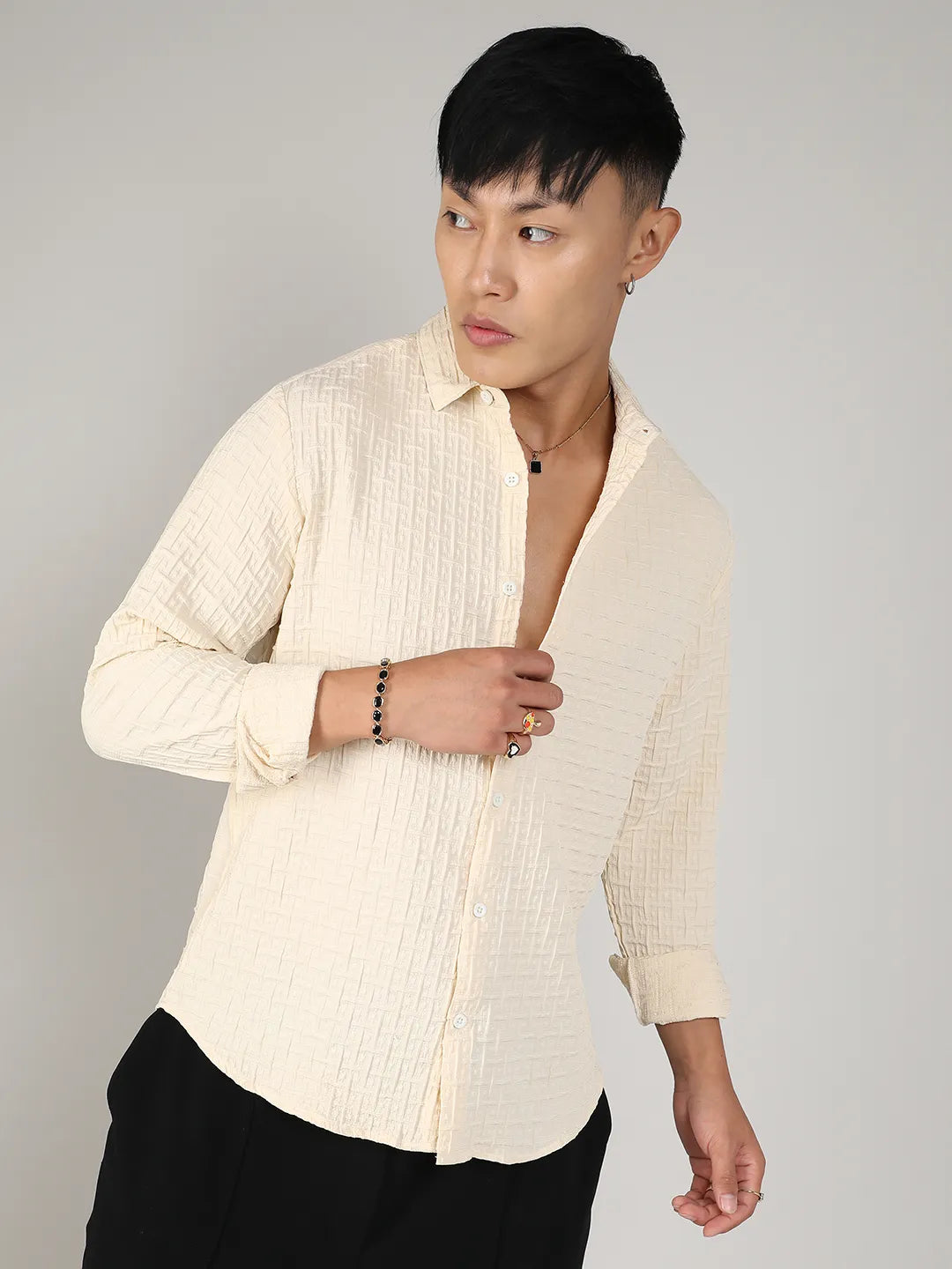 Textured Weave Shirt