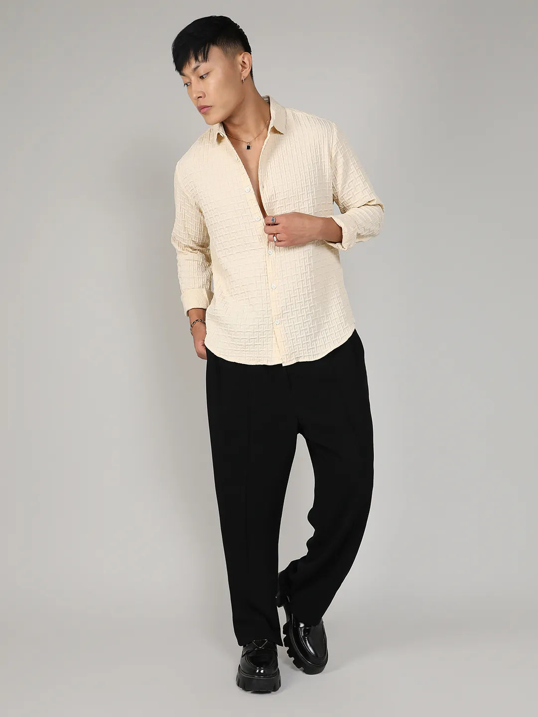 Textured Weave Shirt