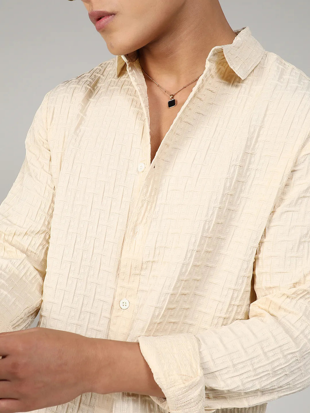 Textured Weave Shirt