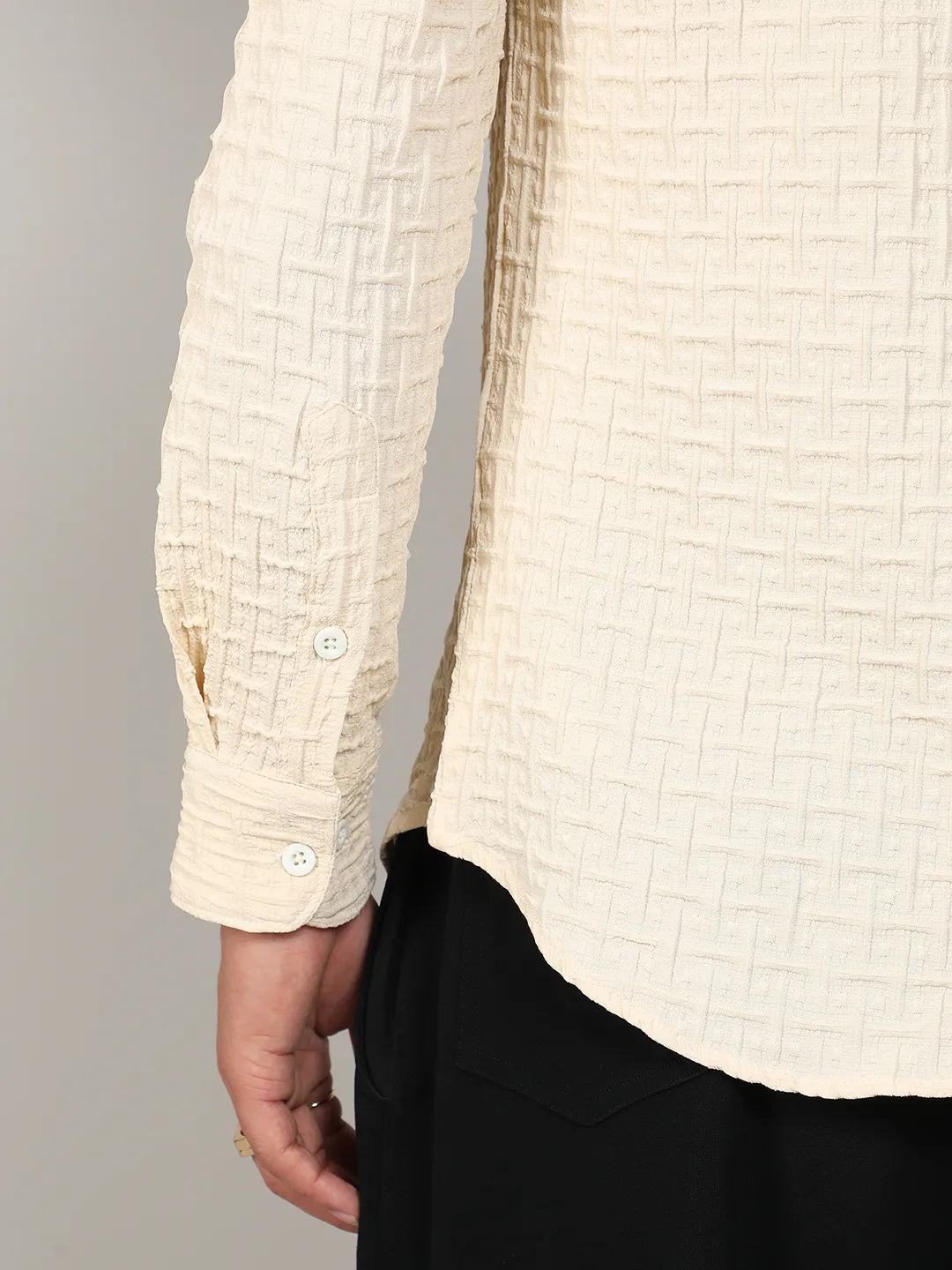 Textured Weave Shirt