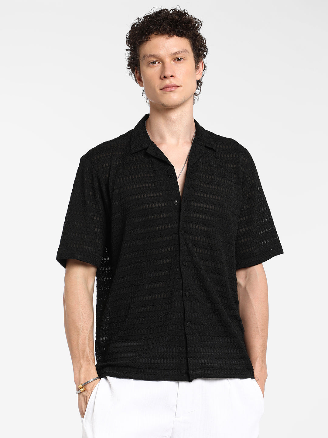 Marquise-Knit Shirt