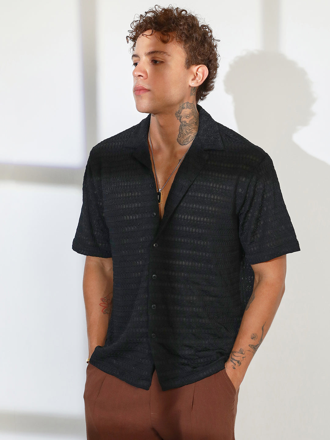 Marquise-Knit Shirt