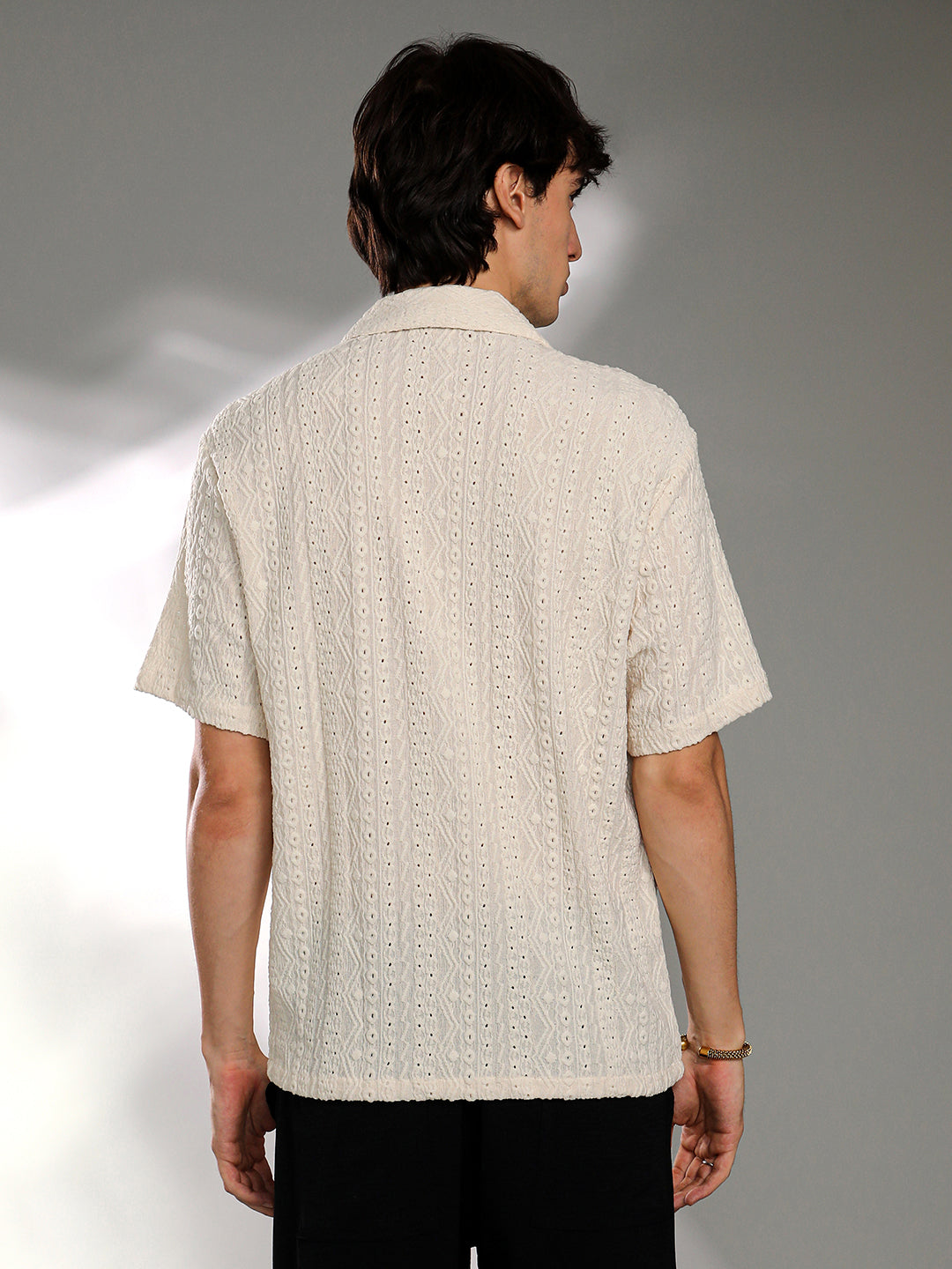 Aztec-Textured Shirt