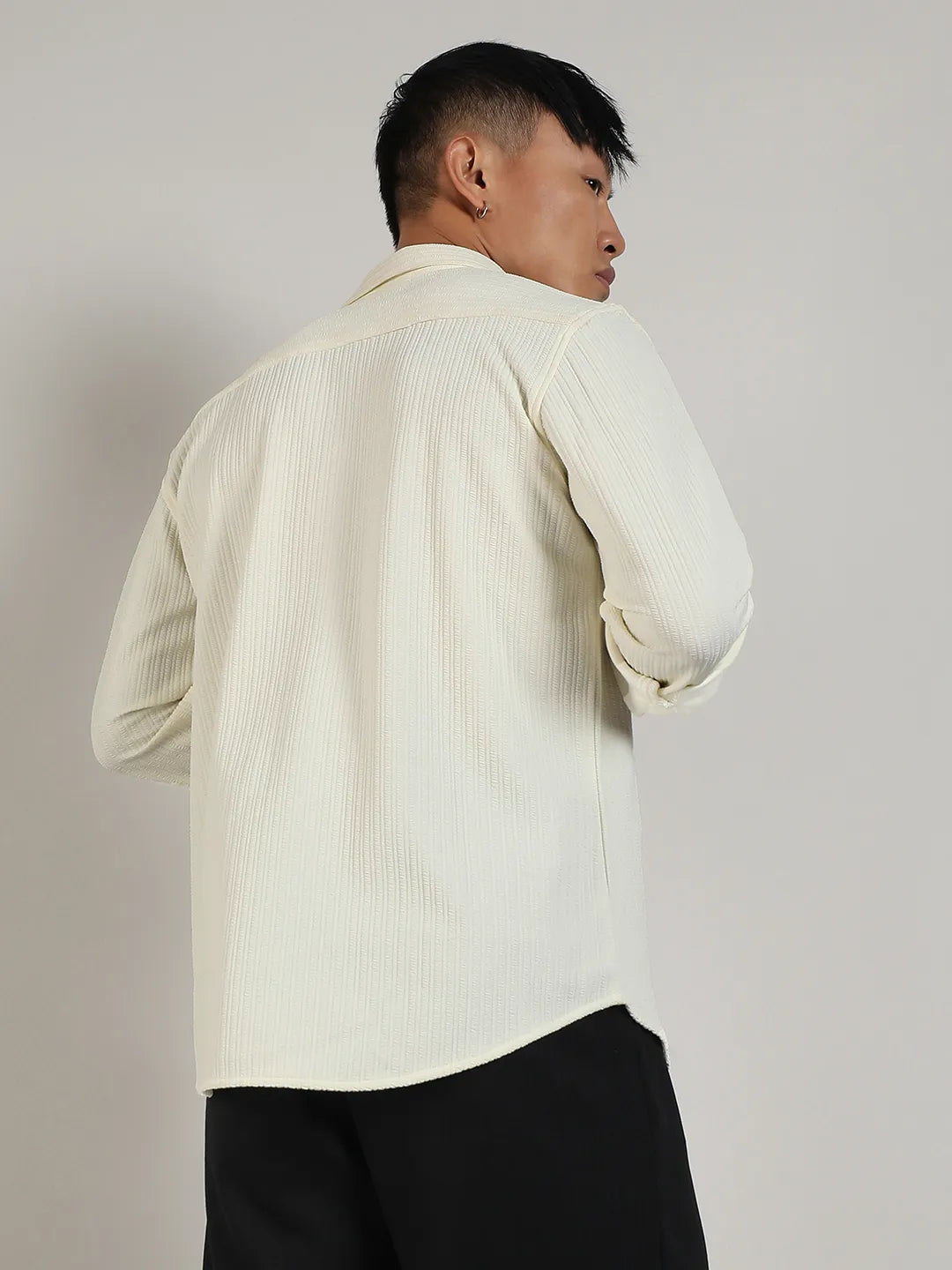 Stripe-Creased Shirt