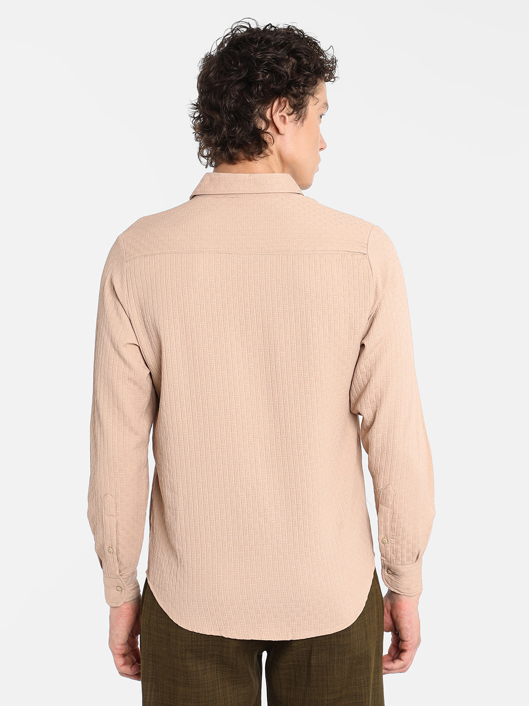 Textured Interweave Shirt