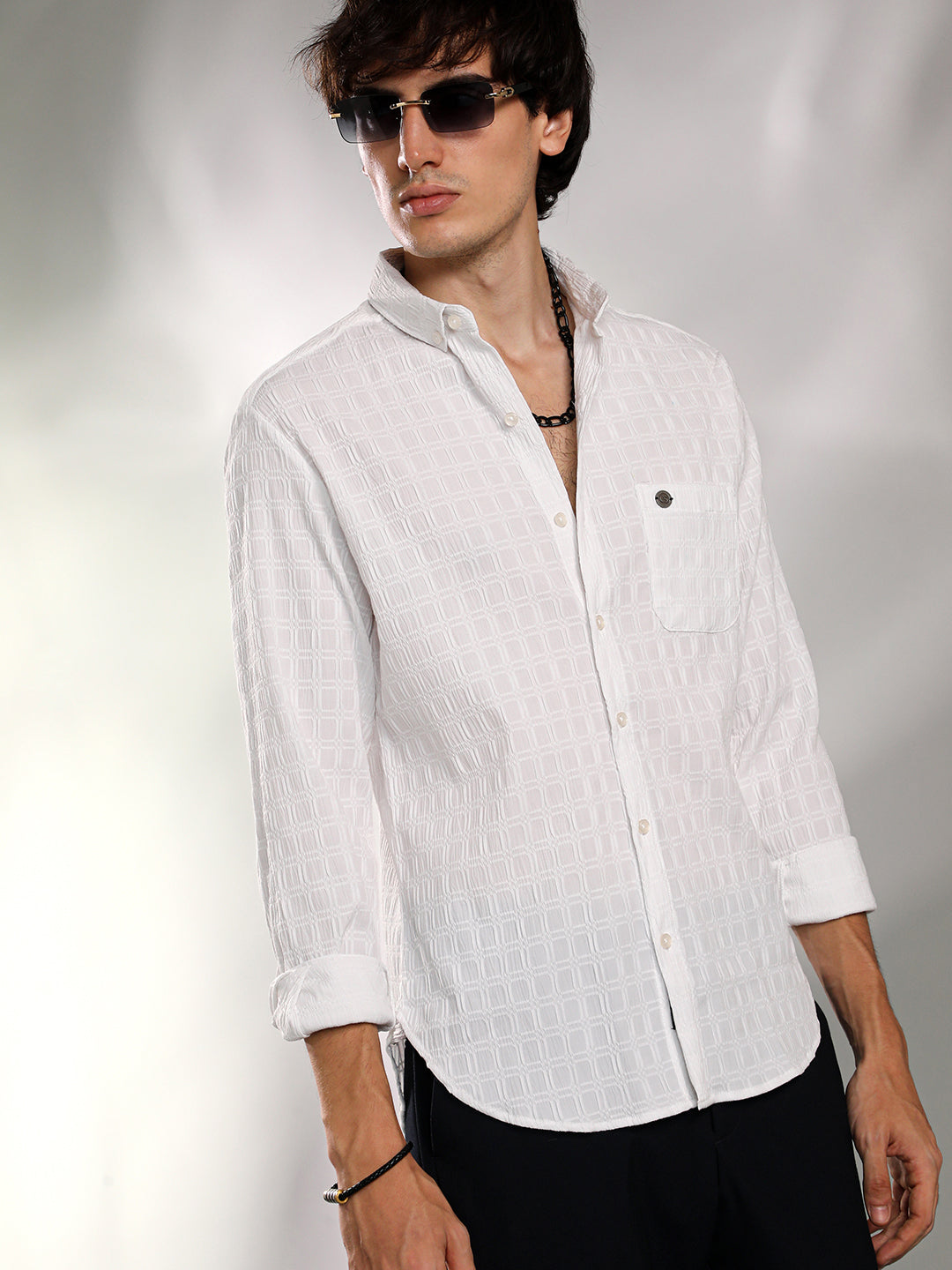 Quad-Textured Shirt