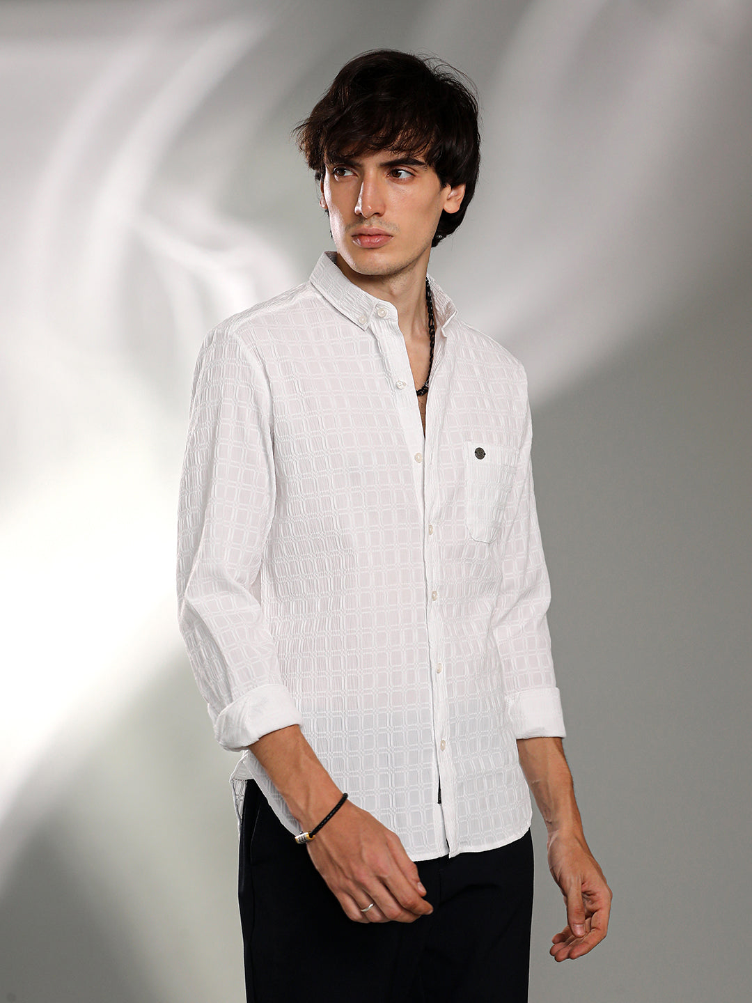 Quad-Textured Shirt