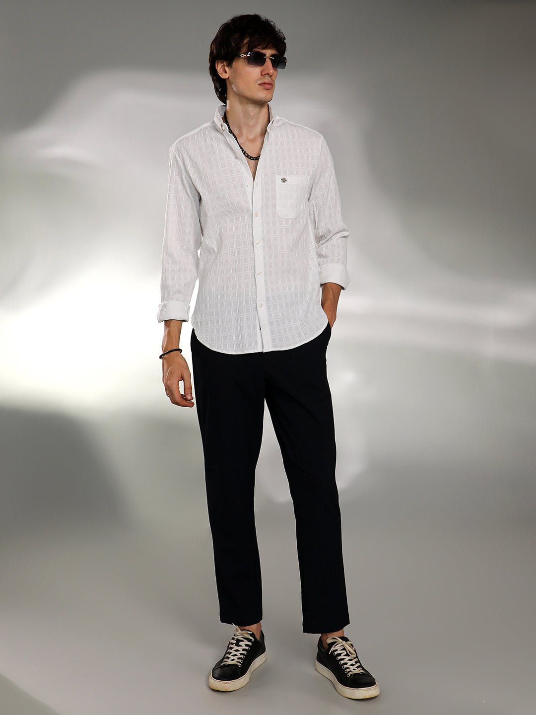 Quad-Textured Shirt