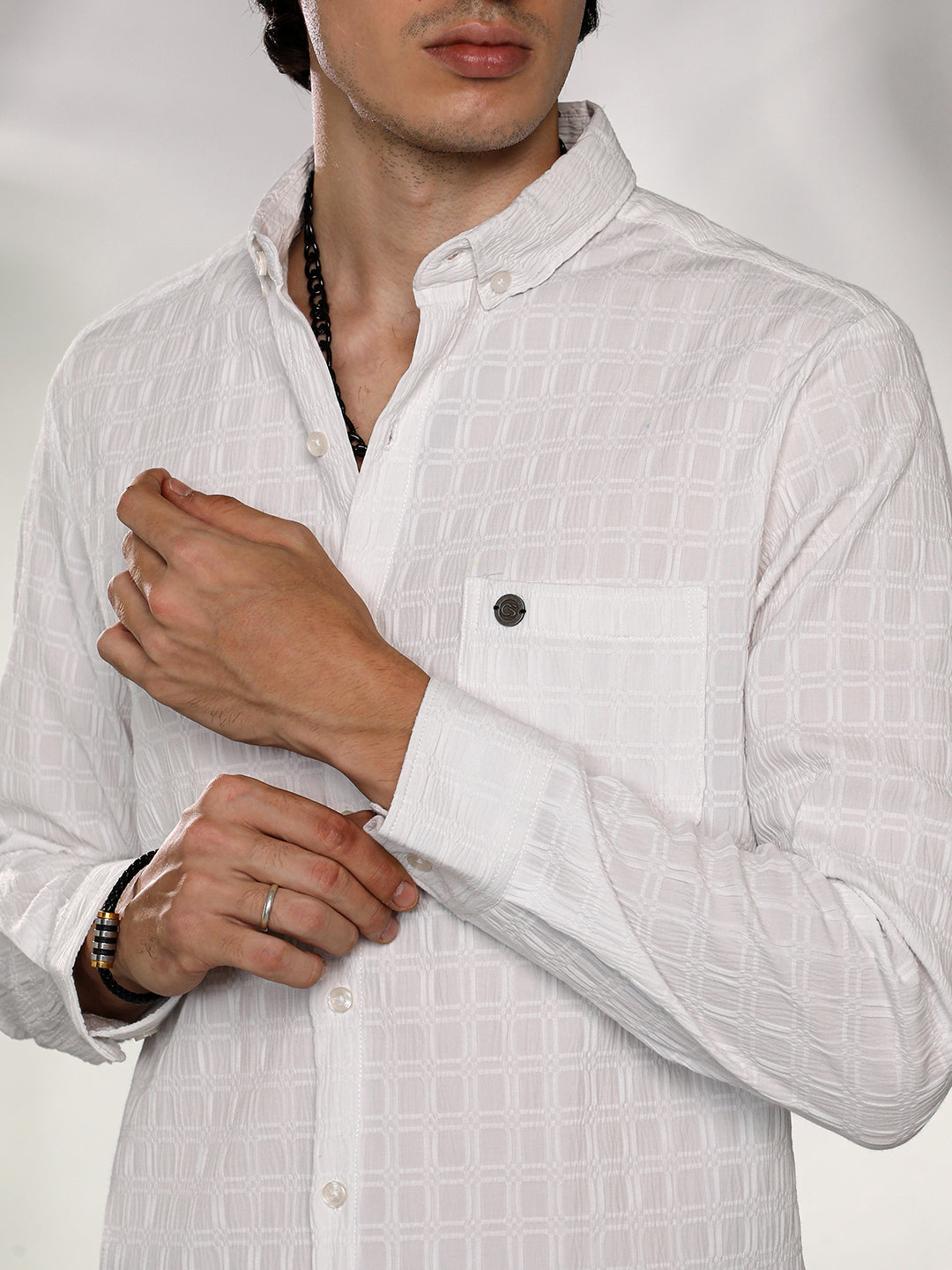 Quad-Textured Shirt