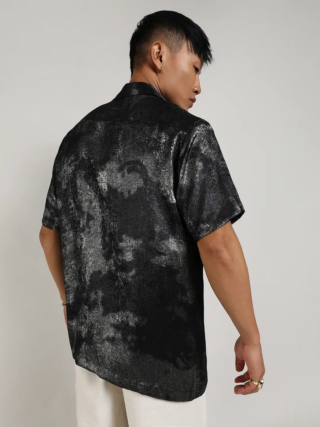 Metallic Ombre Shirt