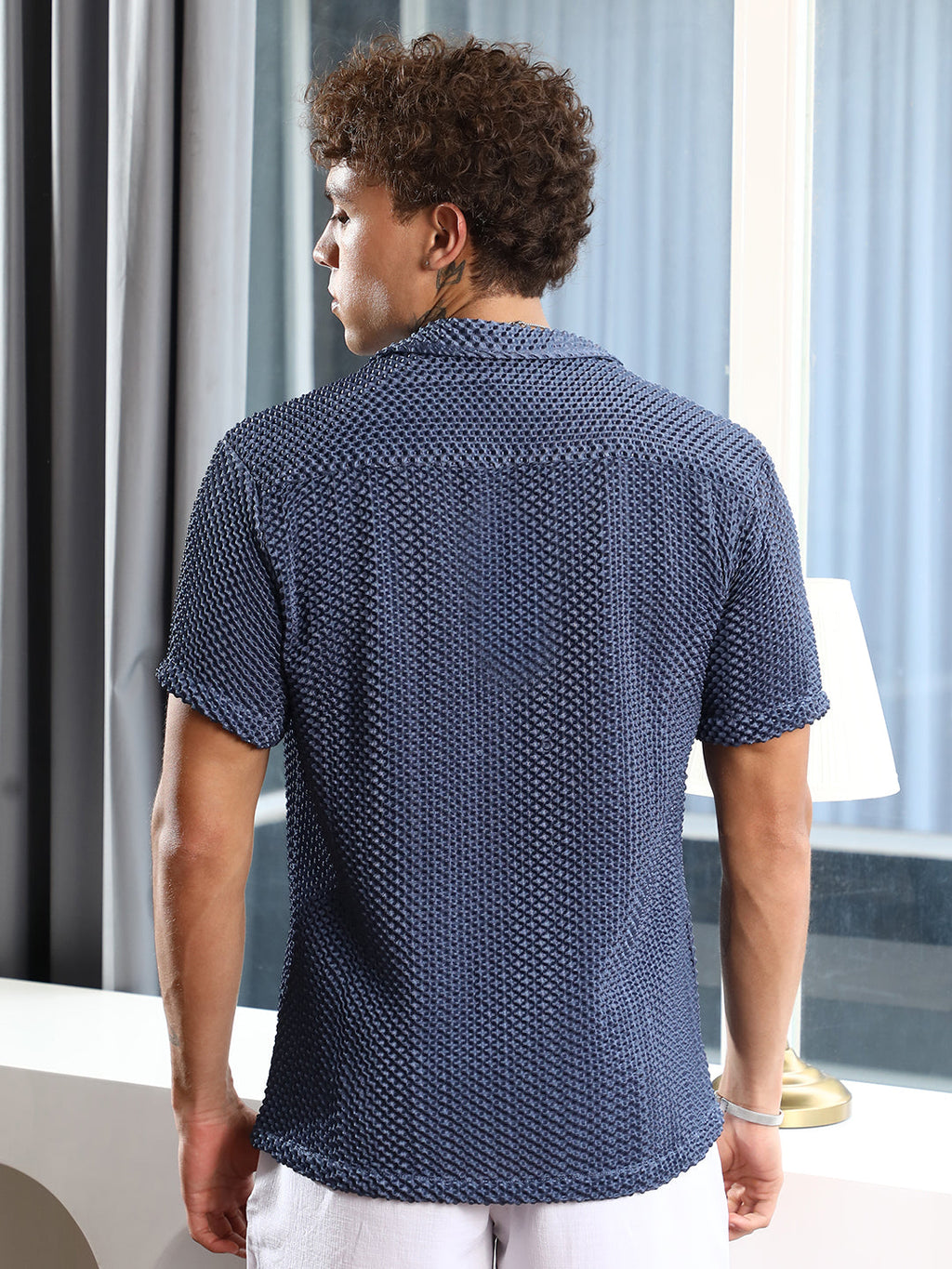 Puffy-Textured Shirt