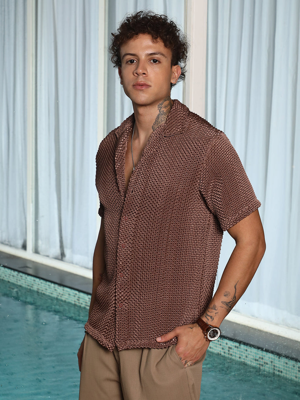 Puffy-Textured Shirt