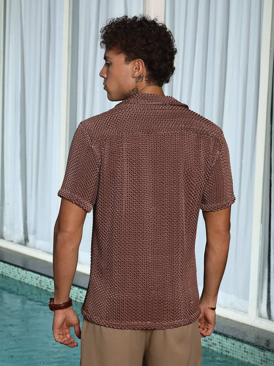 Puffy-Textured Shirt