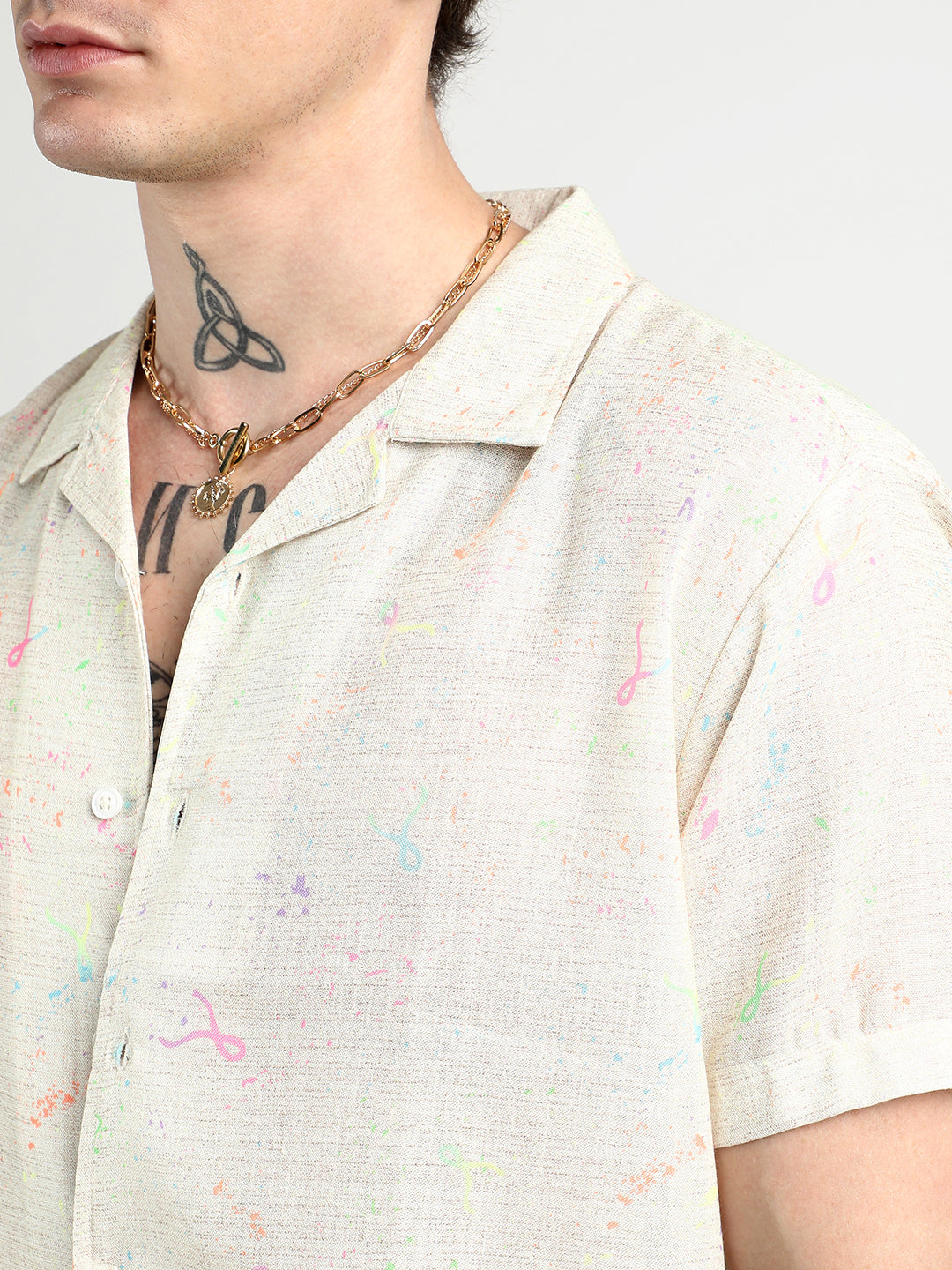 Heathered Drawn Shirt