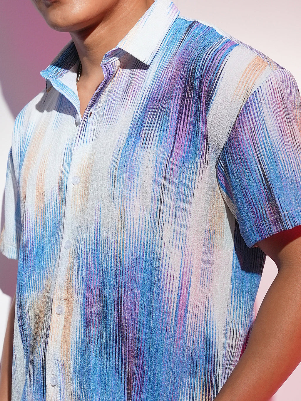 Strokes-Textured Shirt