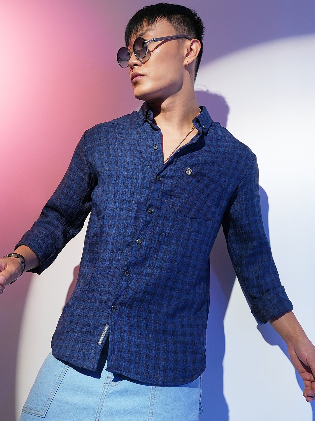 Gingham Check Shirt