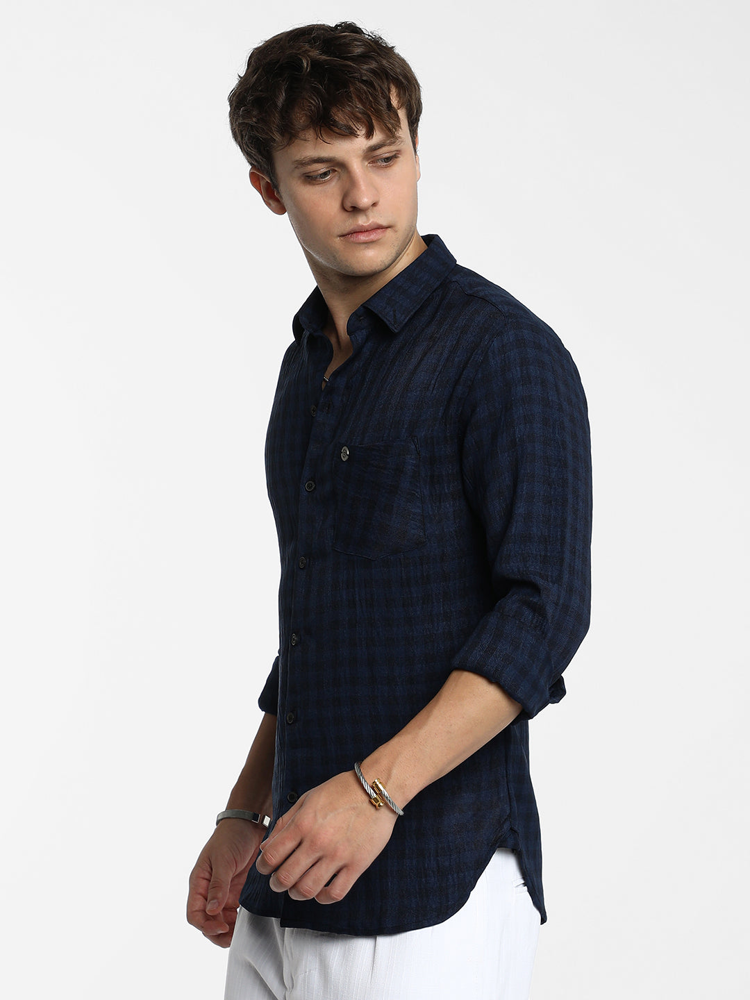 Gingham Check Shirt