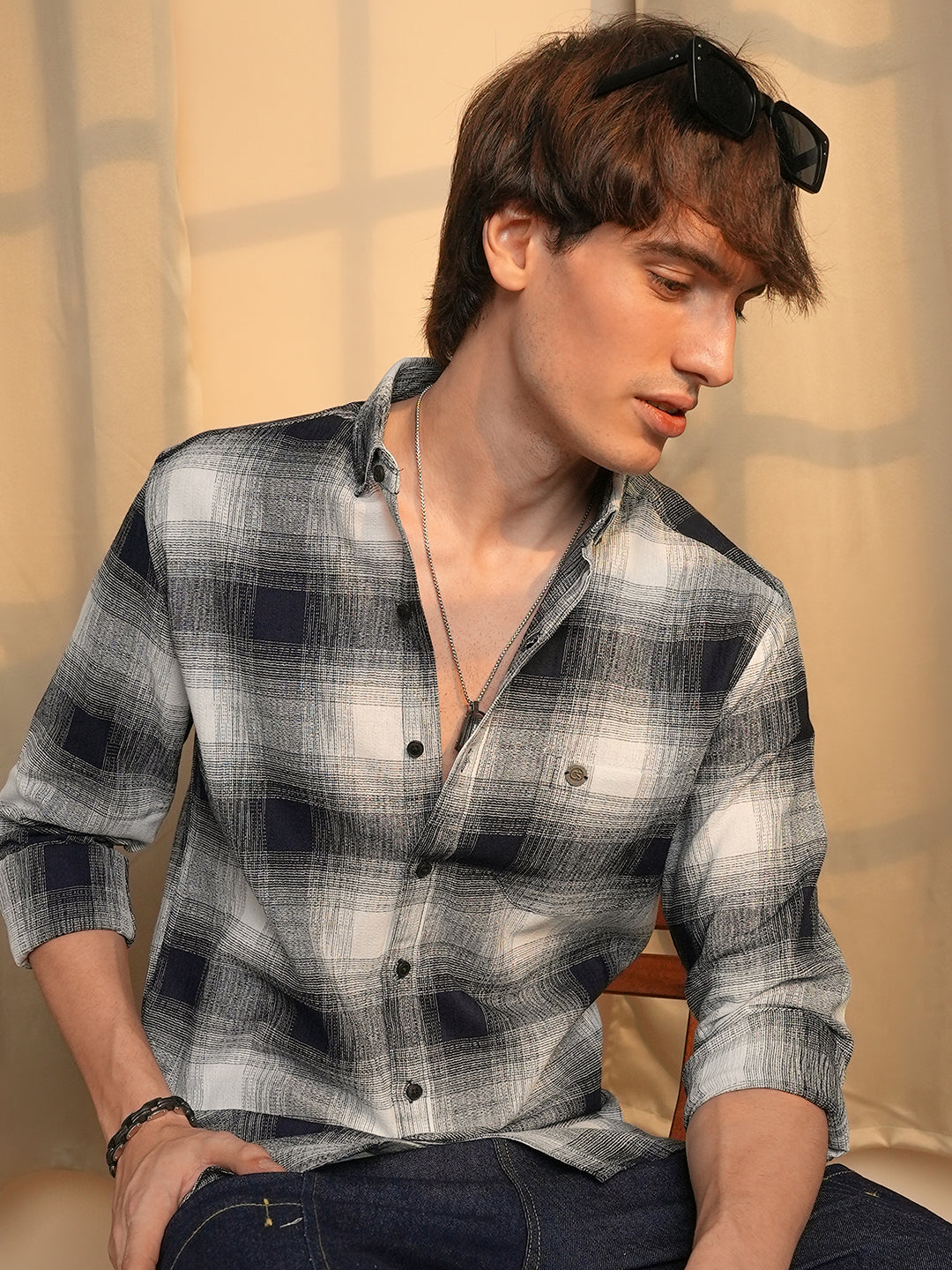 Ombre Buffalo Check Shirt