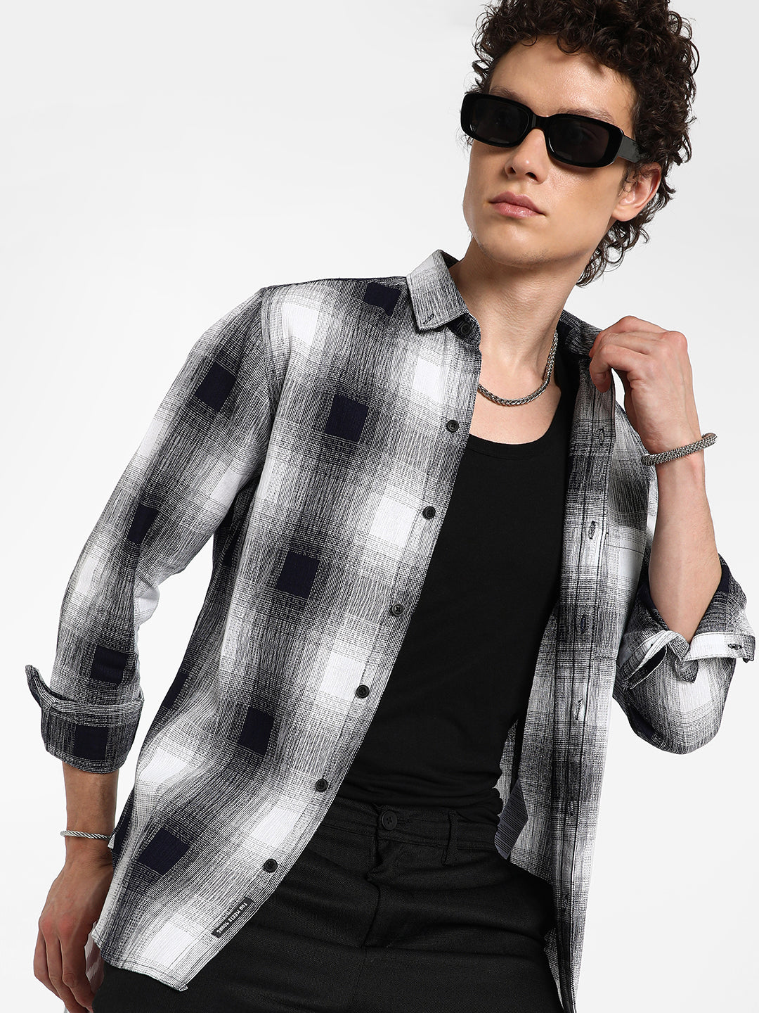 Ombre Buffalo Check Shirt