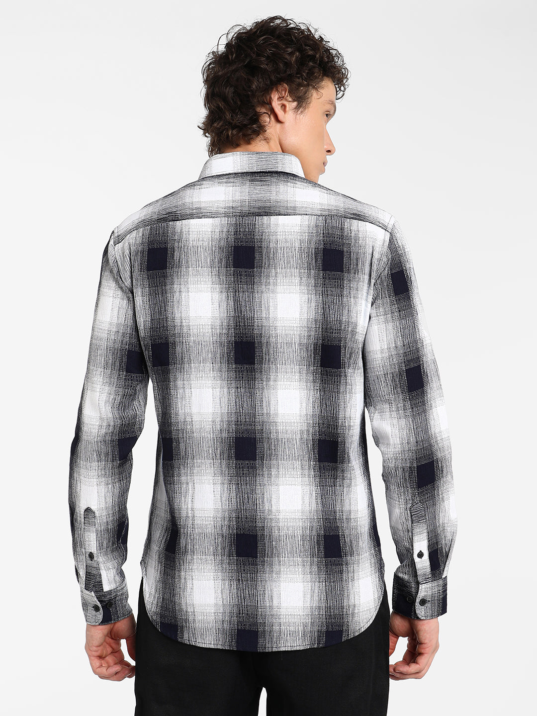 Ombre Buffalo Check Shirt