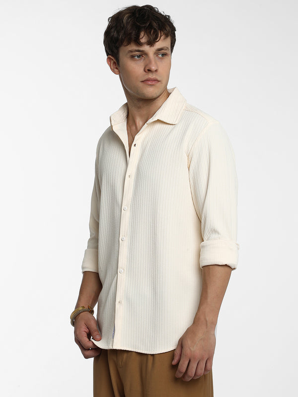 Stripe-Creased Shirt