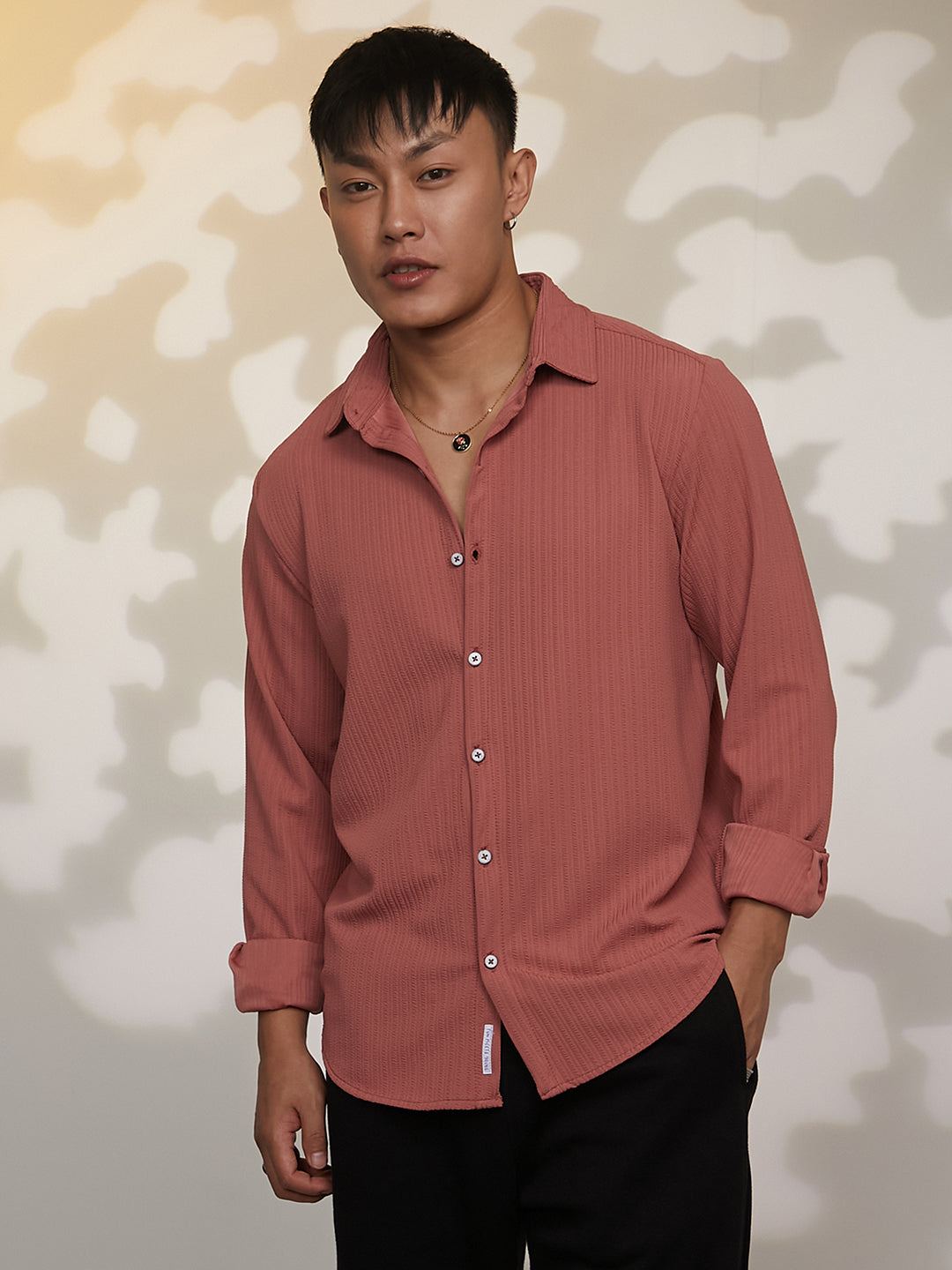 Stripe-Creased Shirt