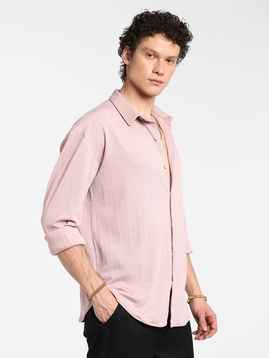 Spear-Textured Shirt